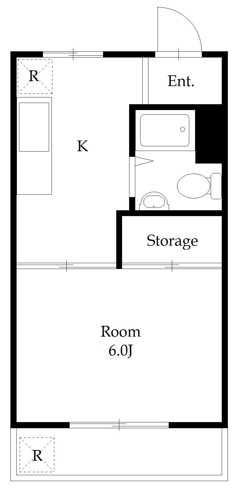 1K apartment in Nakano Ward, Tokyo - Photo 1