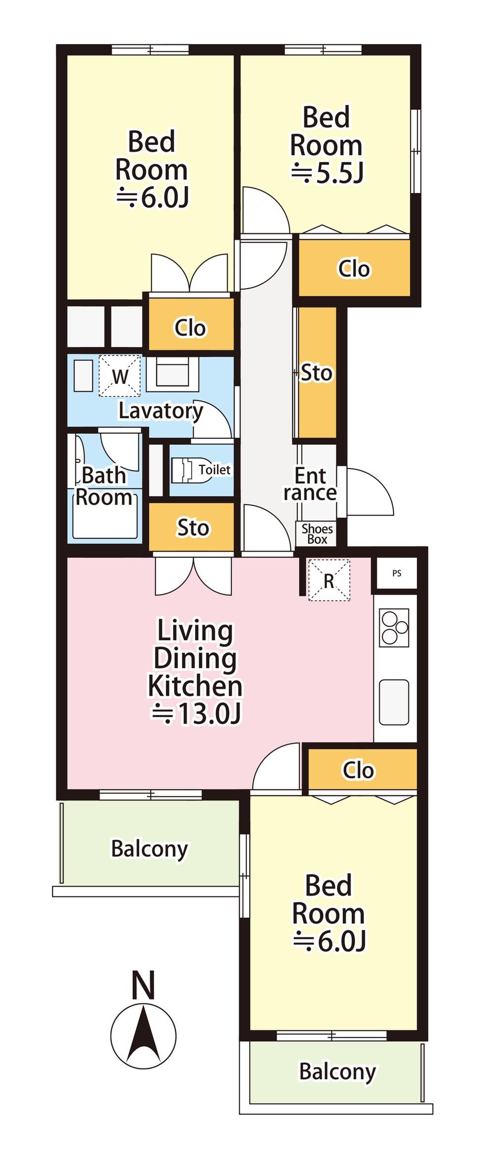 3LDK apartment in Fuchu, Tokyo - Photo 1