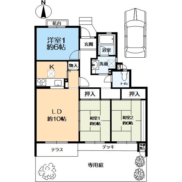 3LDK apartment in Nishi Ward, Kobe, Hyogo - Photo 1