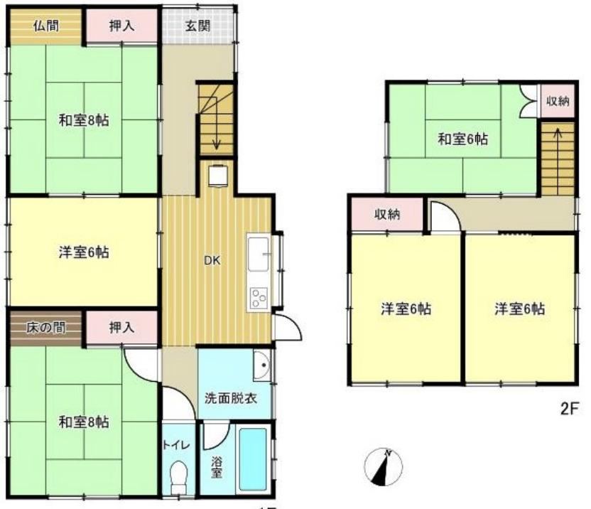 6DK house in Satte, Saitama - Photo 1