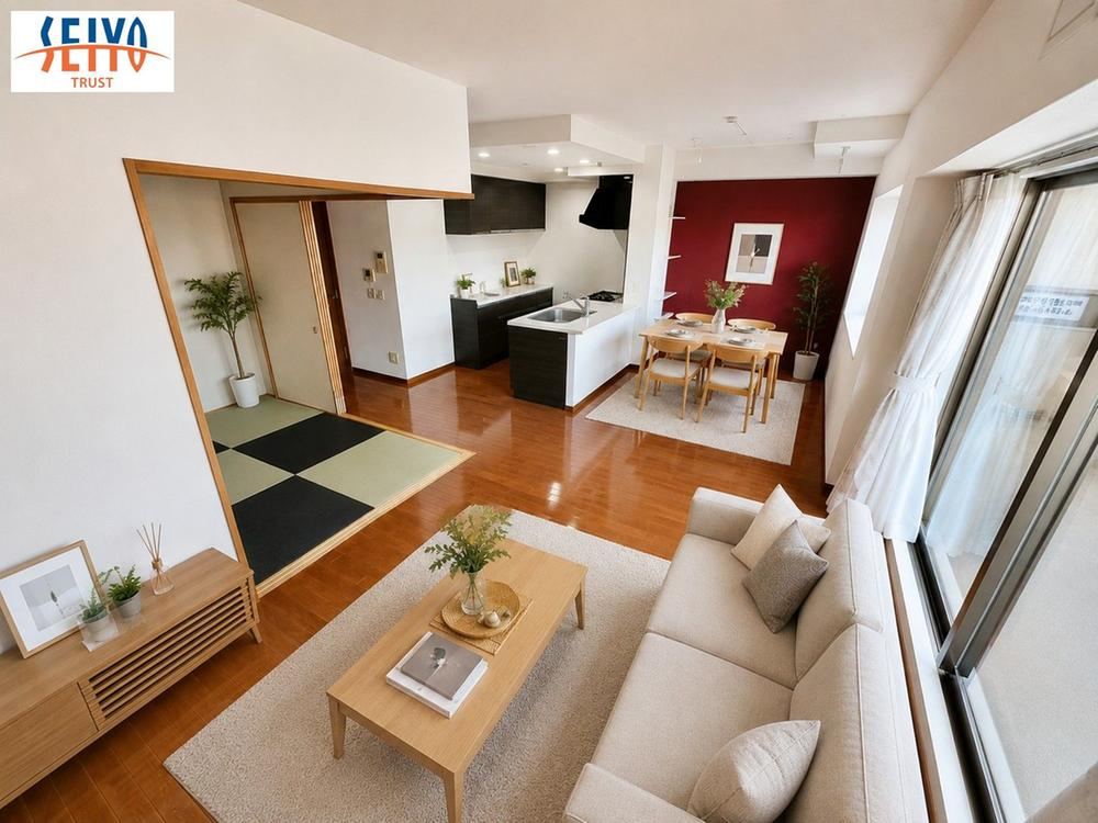 3LDK apartment in Nishi Ward, Hiroshima - Photo 1