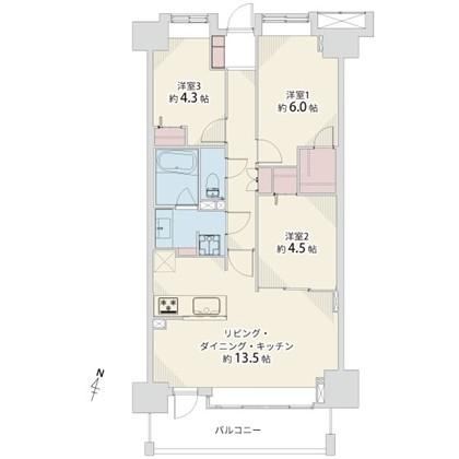 3LDK apartment in Ota Ward, Tokyo - Photo 1