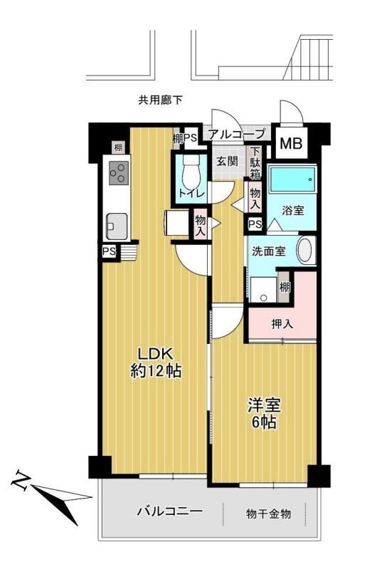 1LDK apartment in Ashiya, Hyogo - Photo 1