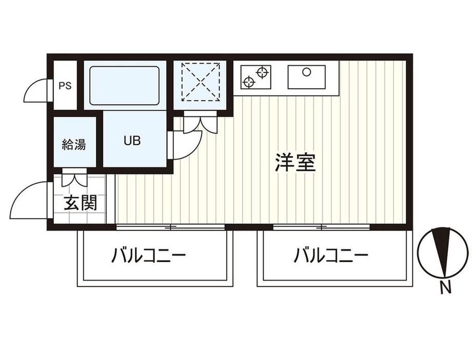 studio apartment in Chuo Ward, Osaka - Photo 1