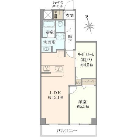1LDK+S apartment in Itabashi Ward, Tokyo - Photo 1