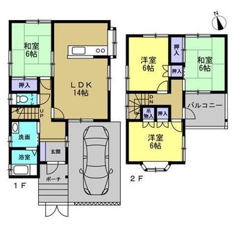 4LDK house in Iwade