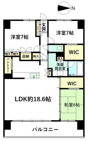 3LDK apartment in Toyama, Toyama - Photo 1