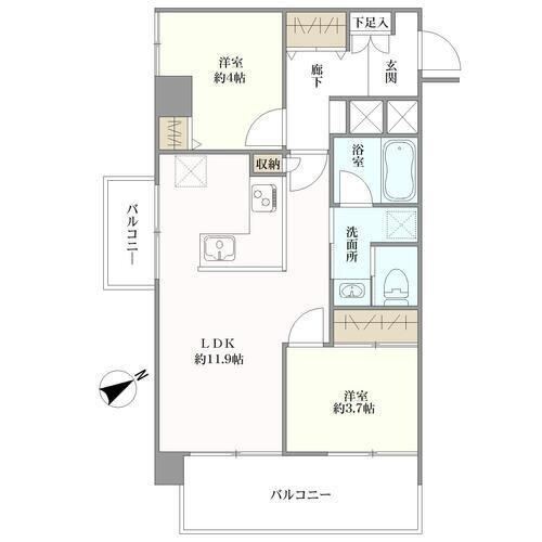 2LDK apartment in Setagaya Ward, Tokyo - Photo 1