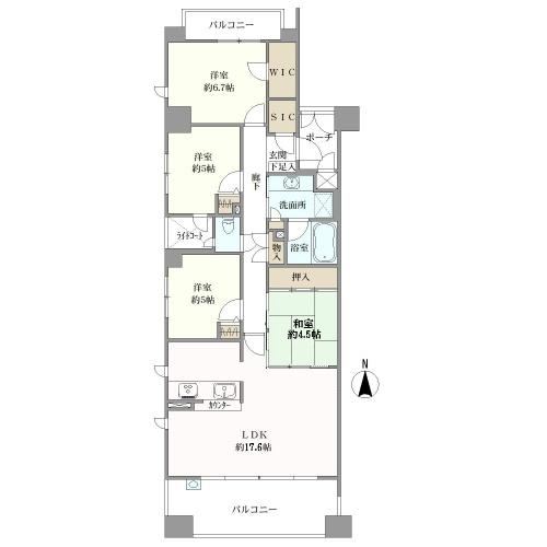 4LDK apartment in Okazaki, Aichi - Photo 1