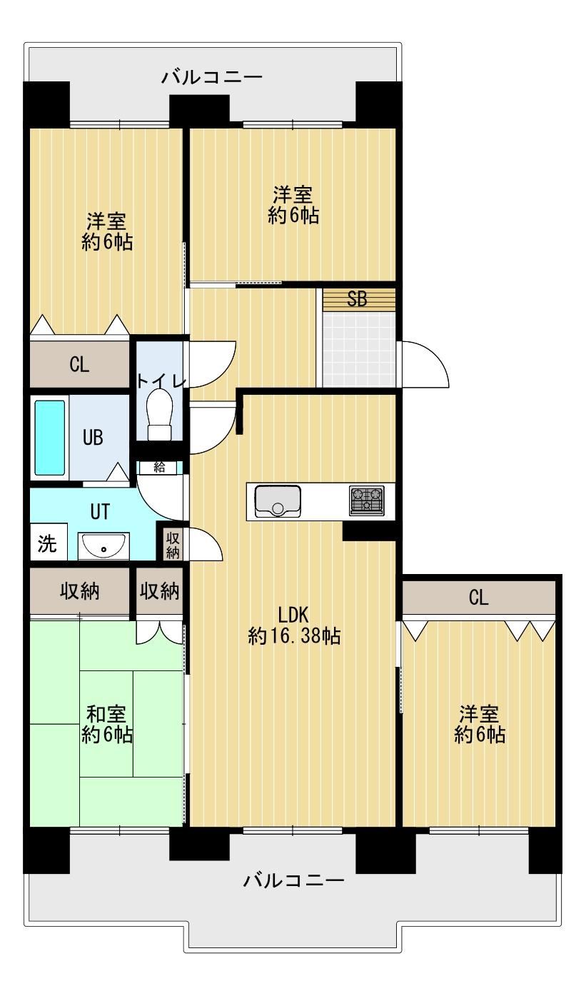 4LDK apartment in Teine Ward, Sapporo, Hokkaido - Photo 1