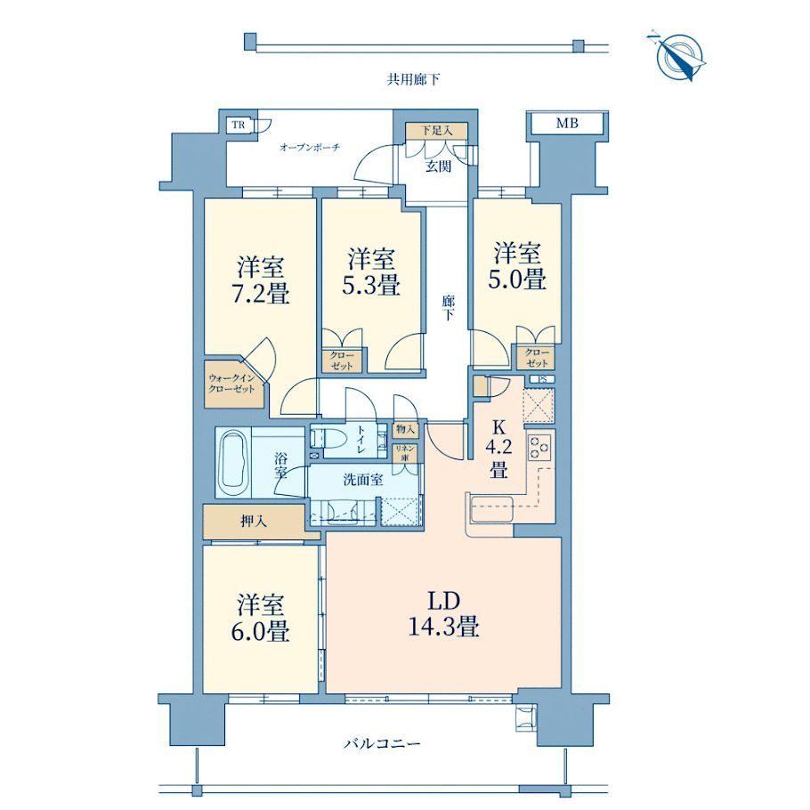 4LDK apartment in Koto Ward, Tokyo - Photo 1