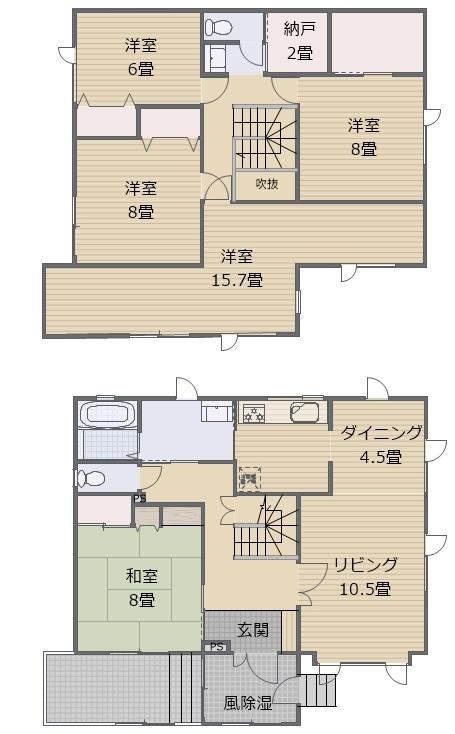 5LDK house in Nishi Ward, Sapporo, Hokkaido - Photo 1
