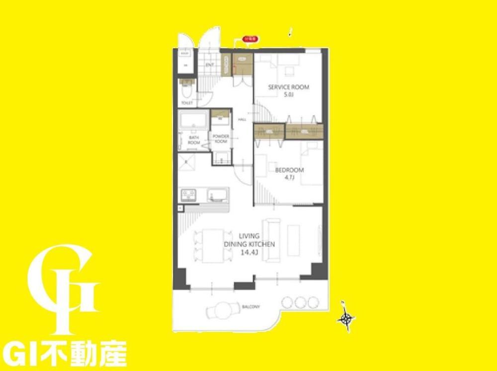 1LDK+S apartment in Uji, Kyoto - Photo 1