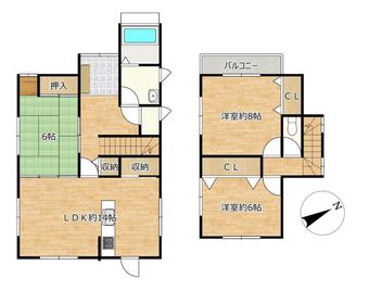 3LDK house in Tohaku District