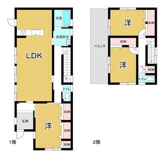 3LDK house in Naruto