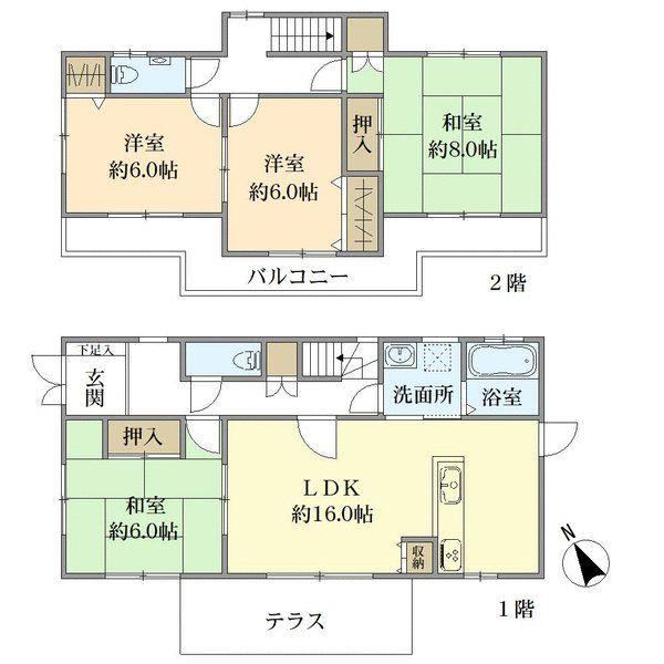 4LDK house in Ichinomiya, Aichi - Photo 1