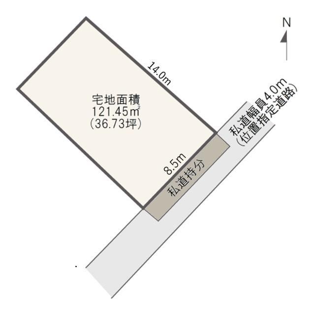 121 m² land in Nishi Ward, Niigata - Photo 1
