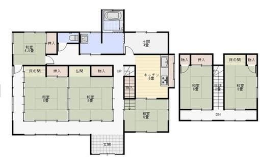 6DK house in Isumi, Chiba - Photo 1