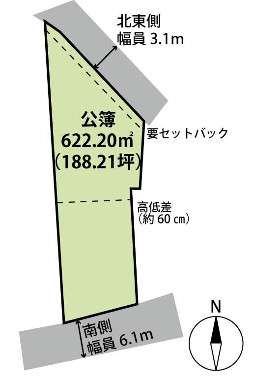 622 m² land in Miyota, Kitasaku District, Nagano - Photo 1