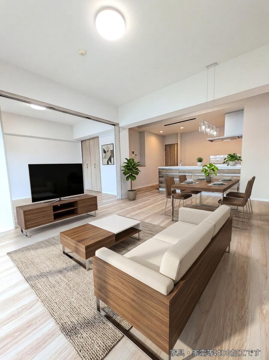 3LDK apartment in Chikushino, Fukuoka - Photo 1