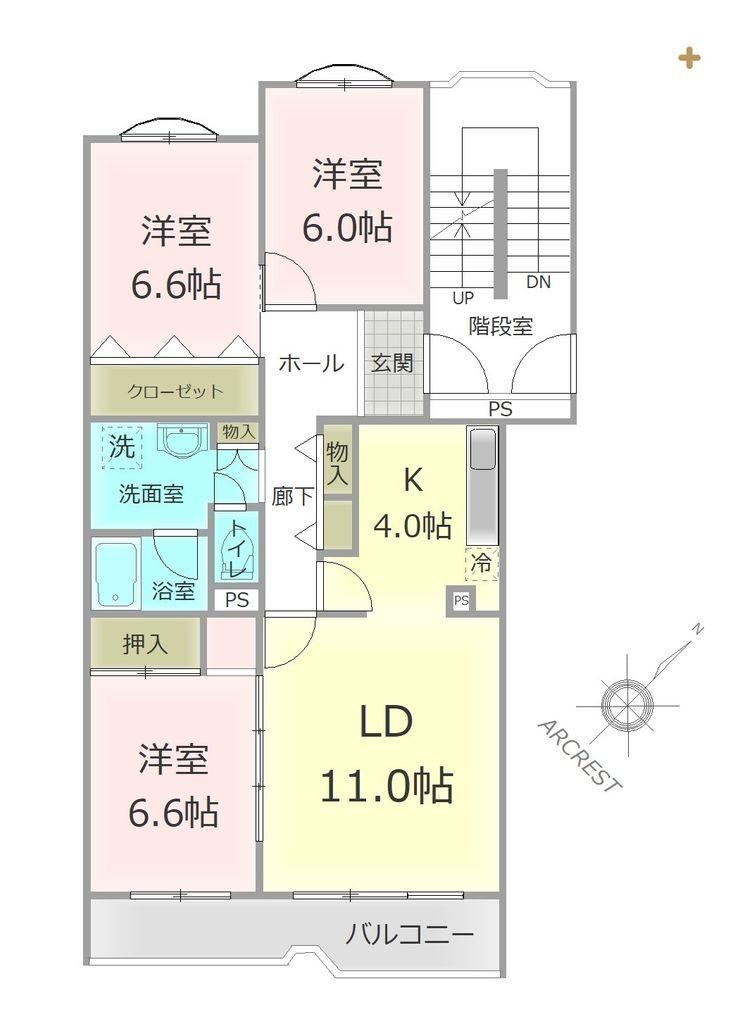 3LDK apartment in Miyoshi, Iruma District, Saitama - Photo 1