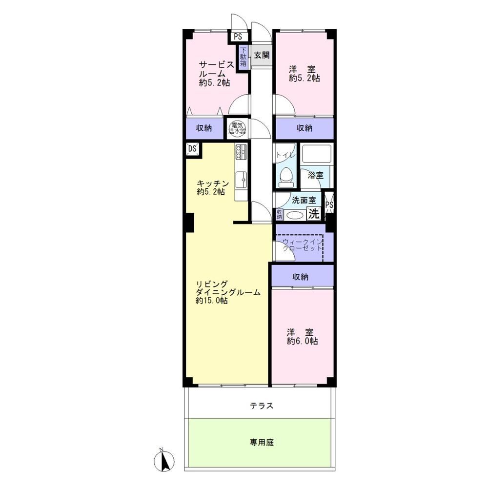 2LDK+S apartment in Mitaka, Tokyo - Photo 1