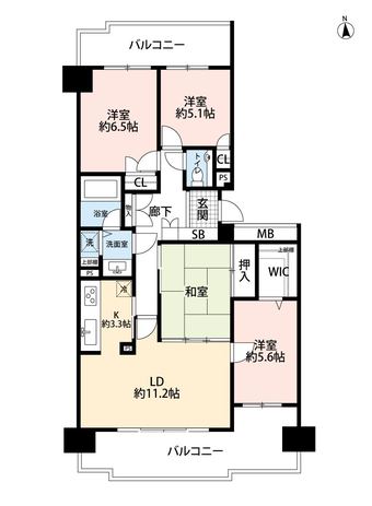 4LDK apartment in Miyoshi