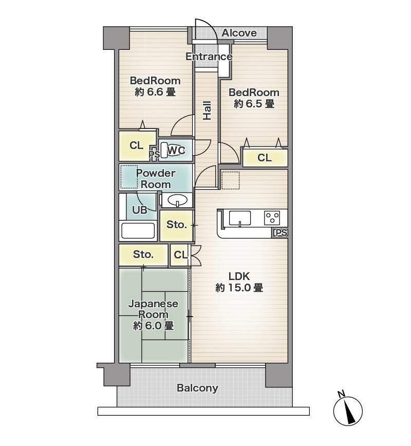 3LDK apartment in Kawanishi, Hyogo - Photo 1