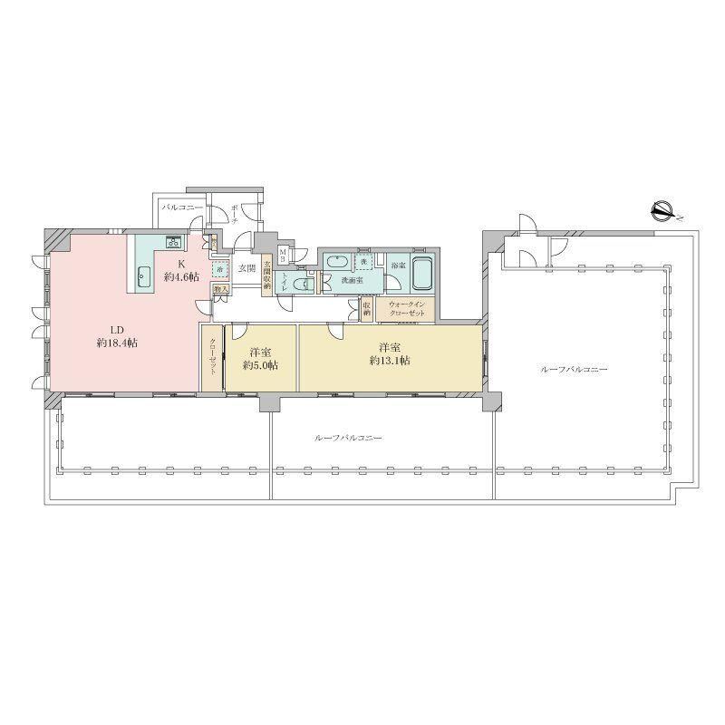 2LDK apartment in Higashinada Ward, Kobe, Hyogo - Photo 1