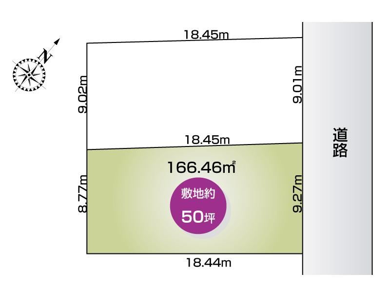 166 m² land in Ina, Kitaadachi District, Saitama - Photo 1