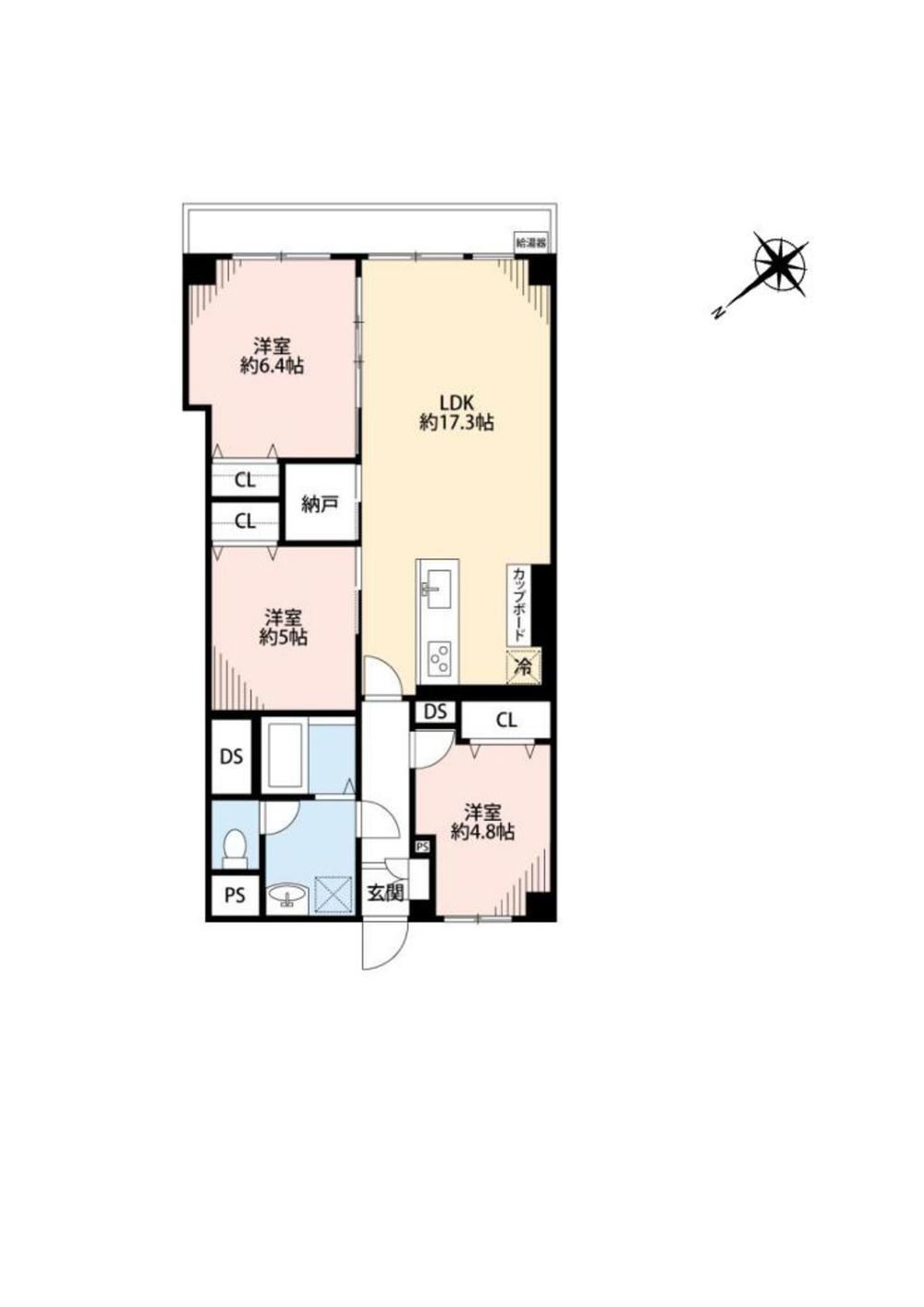 3LDK apartment in Ichikawa, Chiba - Photo 1