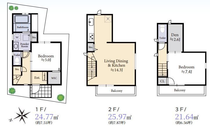 2LDK+S house in Taito Ward, Tokyo - Photo 1