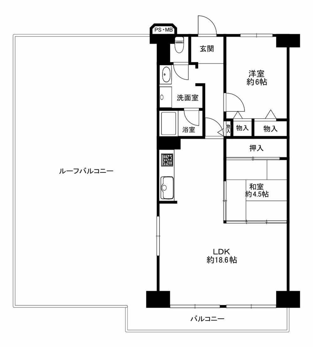 2LDK apartment in Kadoma, Osaka - Photo 1