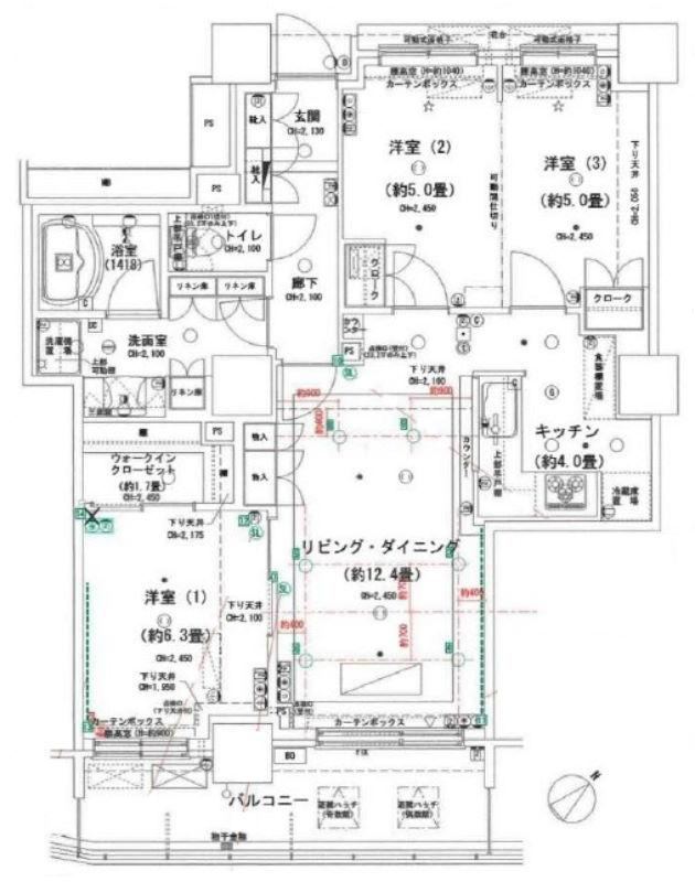 3LDK apartment in Nakano Ward, Tokyo - Photo 1