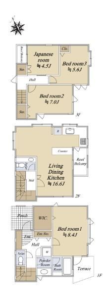 4LDK house in Komae, Tokyo - Photo 1