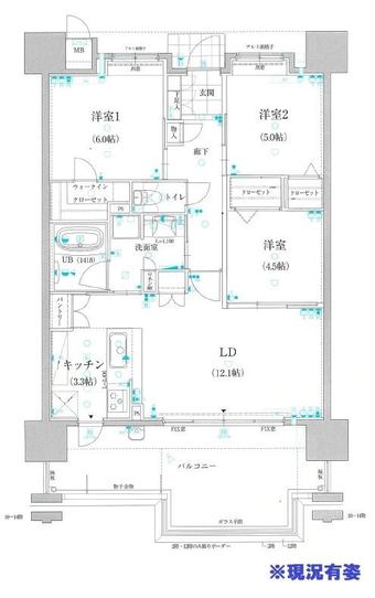 3LDK apartment in Karatsu