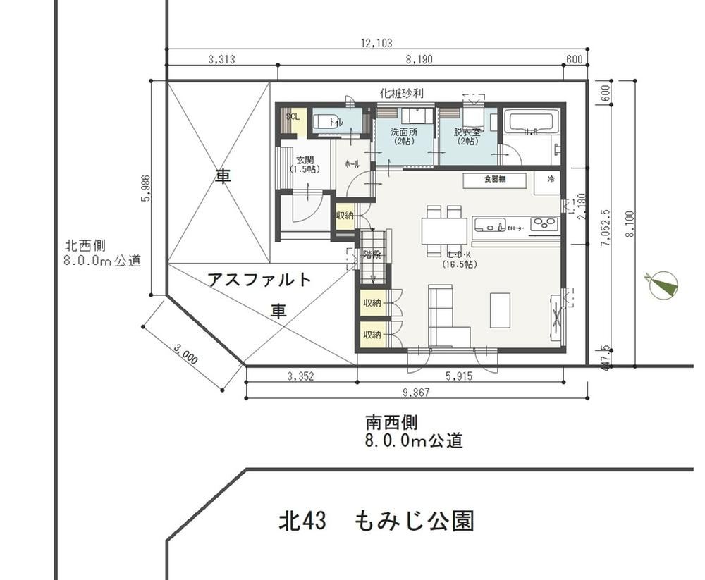 95 m² land in Higashi Ward, Sapporo, Hokkaido - Photo 1
