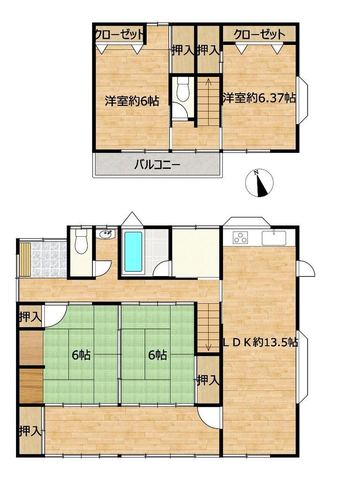 3LDK house in Kunisaki