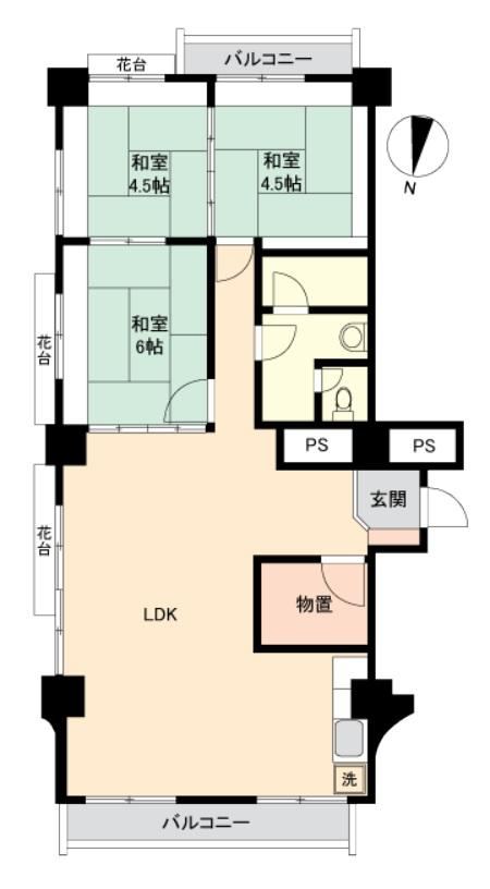 3LDK apartment in Meguro Ward, Tokyo - Photo 1