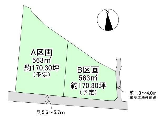 563 m² land in Takasaki, Gunma - Photo 1