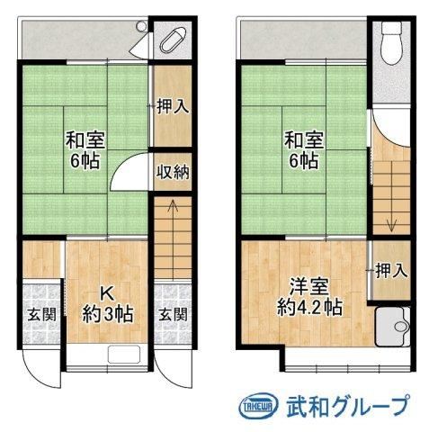3K house in Asahi Ward, Osaka - Photo 1