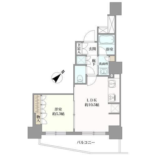 1LDK apartment in Nakano Ward, Tokyo - Photo 1