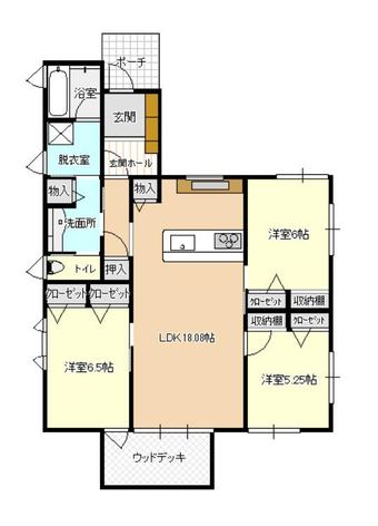 3LDK house in Shiwa District