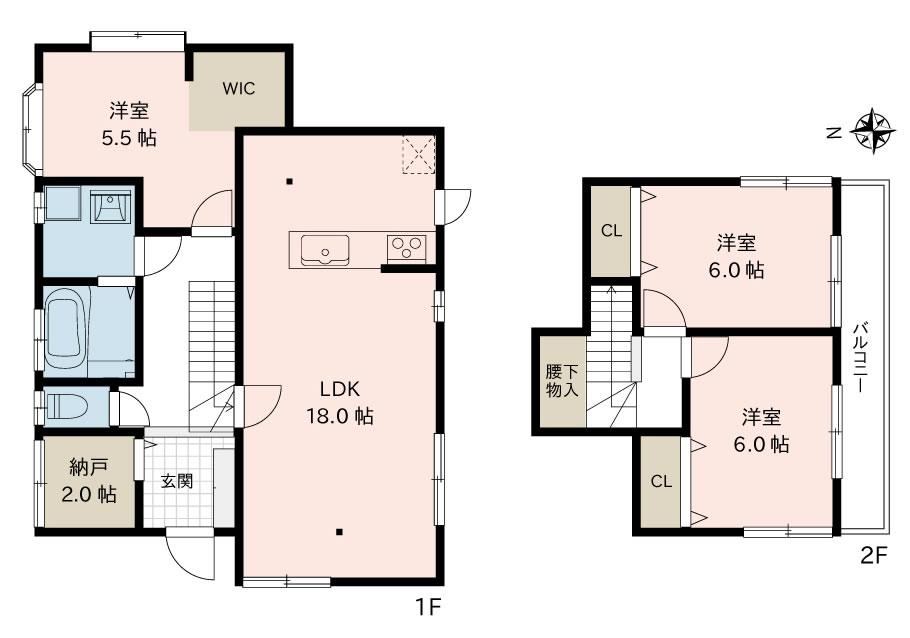 3LDK+S house in Higashi Ward, Okayama - Photo 1
