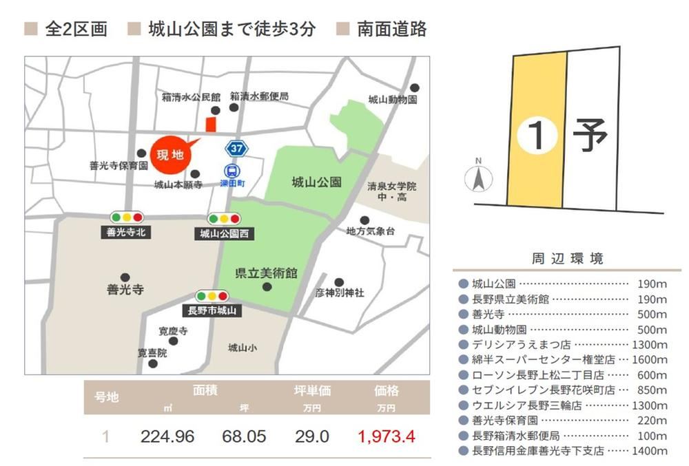 225 m² land in Nagano, Nagano - Photo 1