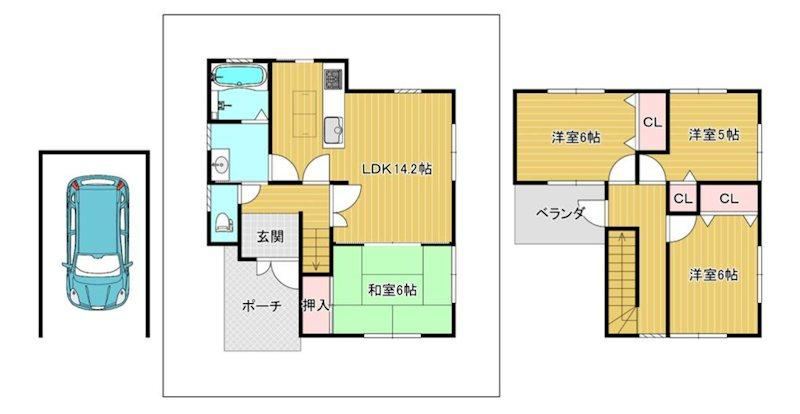 4LDK house in Ibaraki, Osaka - Photo 1