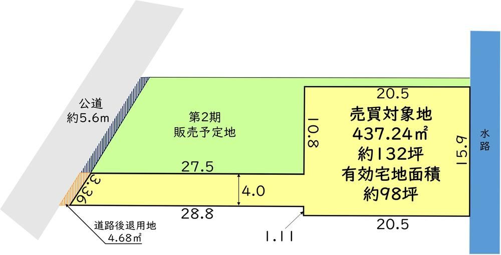 437 m² land in Kawagoe, Saitama - Photo 1