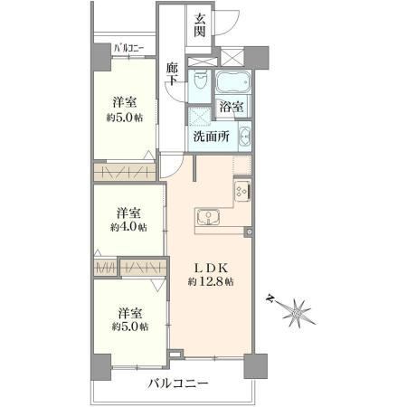 3LDK apartment in Minami Ward, Yokohama, Kanagawa - Photo 1