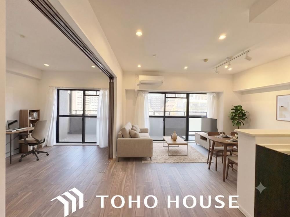 2LDK+S apartment in Nishi Ward, Osaka - Photo 1