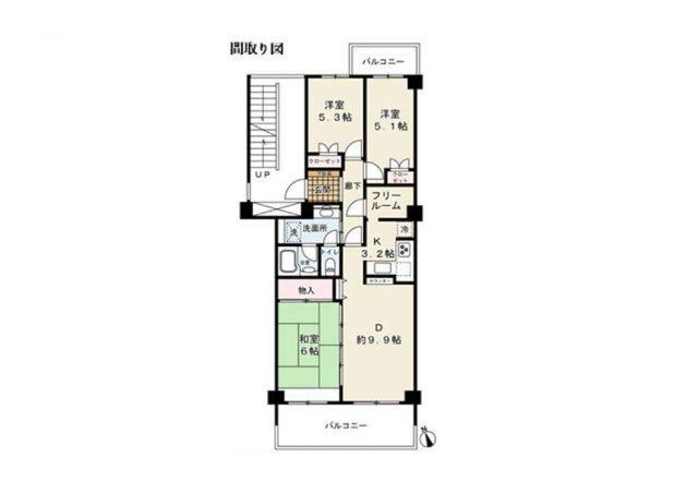 3LDK apartment in Sayama, Saitama - Photo 1